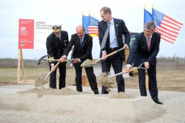 Au început lucrările la scutul american de la Deveselu